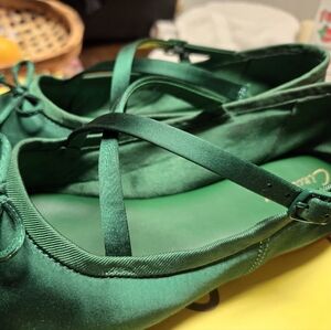 Sam Edelman Satin Ballerina Flats